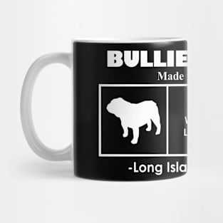 Bullies Brand Tag Design Wht Mug